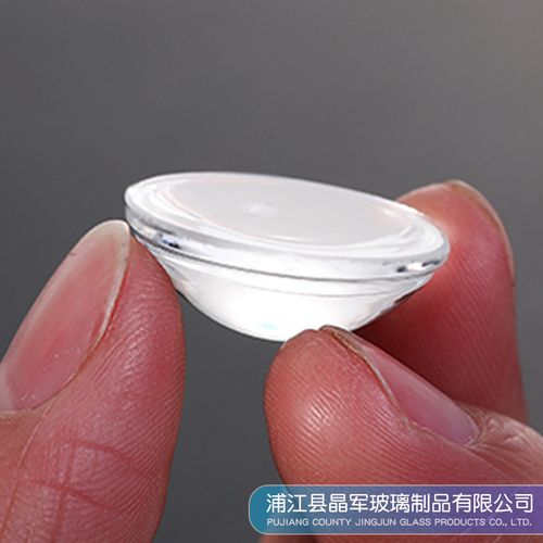工厂直营光学玻璃平凸透镜 led小透镜 ф23mm*8.5mm光面玻璃镜片